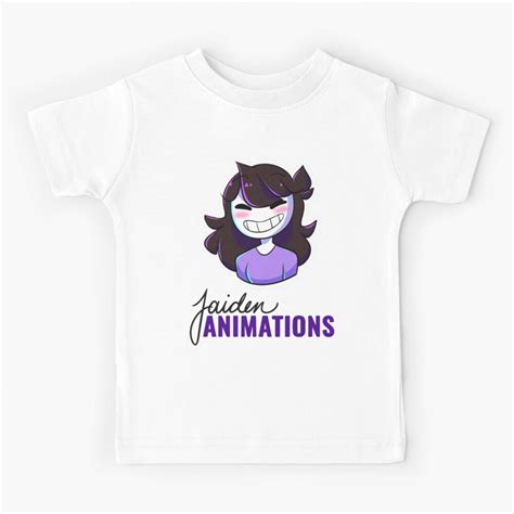 "Jaiden Animation Merch Jaiden Animations" Kids T-Shirt by KazeloKeno | Redbubble