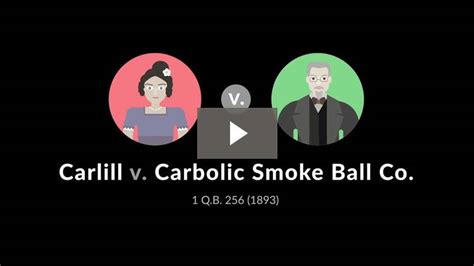 Carlill v. Carbolic Smoke Ball Co. - Case Brief - Quimbee