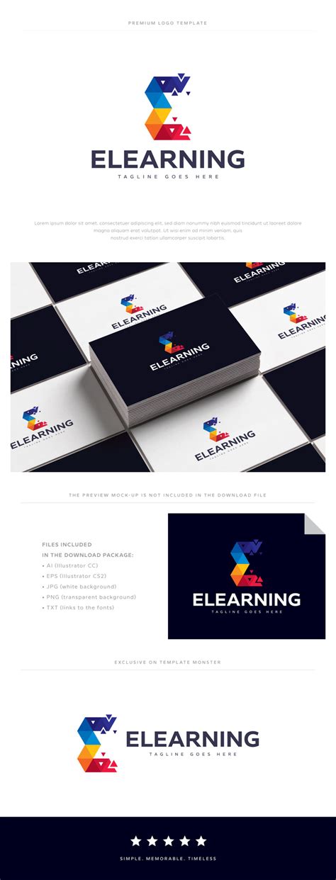 E-Learning Logo Template #83519 - TemplateMonster