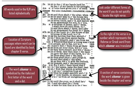 How to use the Concordance