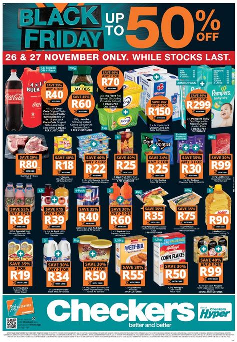 Checkers Black Friday Catalogue Specials 26 November - 27 November, 2020