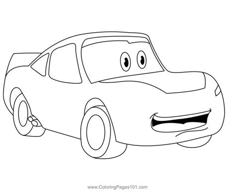 Ferrari Cartoon Car Coloring Page Cars Coloring Pages, Printable Coloring Pages, Coloring Pages ...