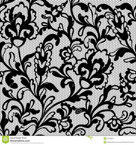 Seamless flower lace pattern | Lace pattern, Lace drawing, Pattern