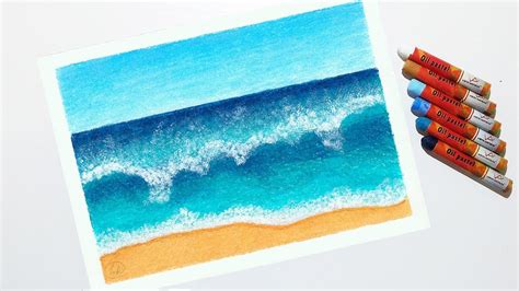 Ocean waves drawing steps - myteindustries