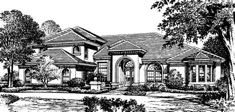 Luxurious Florida-Style Living - 83316CL | Architectural Designs - House Plans