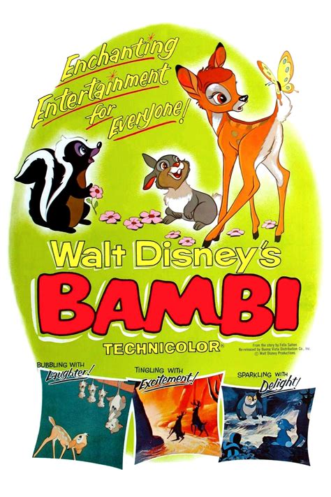 Bambi (1942) - Posters — The Movie Database (TMDB)