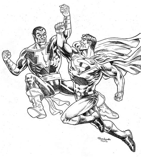 Black Adam VS Superman - Part 2 by Guelin on DeviantArt