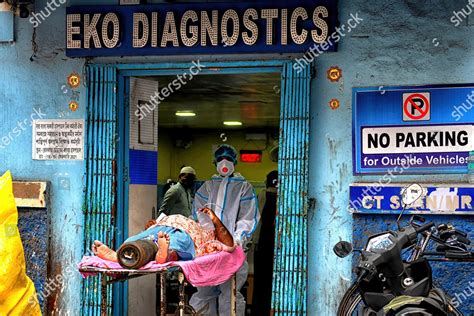 Covid 19 Patient Being Brought Eko Editorial Stock Photo - Stock Image | Shutterstock