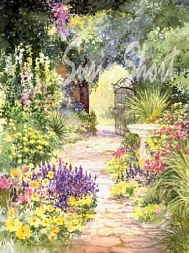 Flower Garden Painting - Urban Style Design