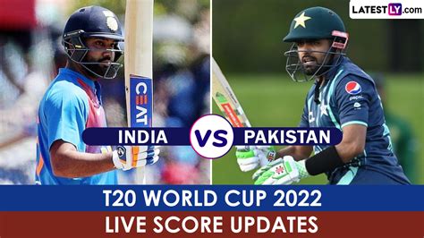 Cricket News | Live Score Updates of IND vs PAK, T20 World Cup 2022 ...