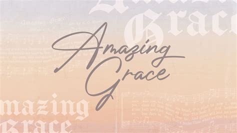 Sermon Series-Amazing Grace - REDEEMER BY THE SEA