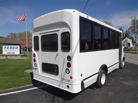 2017 Collins NexBus Ford 14 Passenger Shuttle Bus