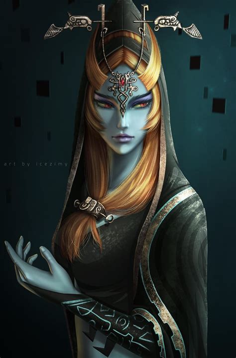 [TP] [OC] Midna - Twilight Princess - Fanart (@icezimy) : r/zelda