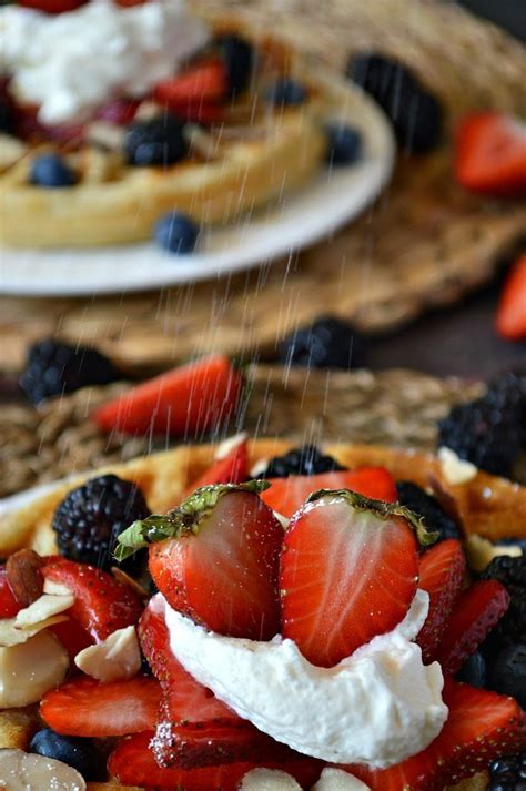 Gluten Free Belgian Waffles - Breezy Bakes