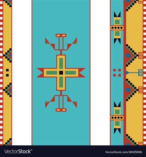 Lakota-pattern-6 Royalty Free Vector Image - VectorStock