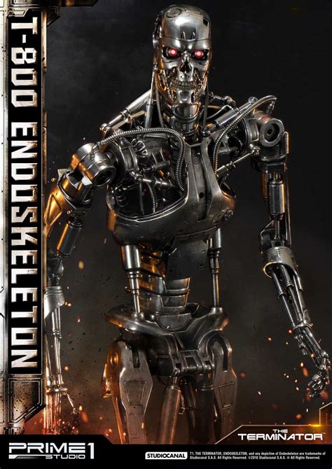 The Terminator T-800 Endoskeleton Statue by Prime 1 Studio - The Toyark ...