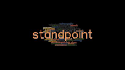 STANDPOINT: Synonyms and Related Words. What is Another Word for ...