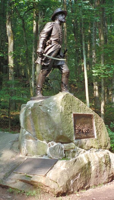 Monument to Major William Wells at Gettysburg