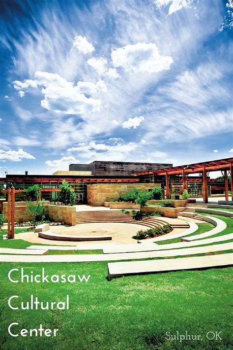 The Chickasaw Cultural Center in Sulphur, Oklahoma puts visitors deep ...