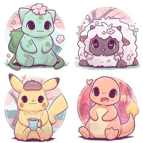 Naomi Lord en Instagram: “ 💕 The Pokemon I’ve drawn so far! (I did also draw an Eevee a whi ...