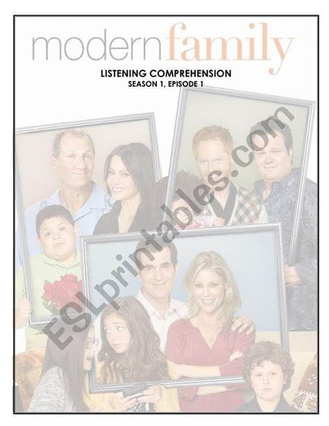 Modern Family 1x01 - ESL worksheet by daniaverdes@gmail.com