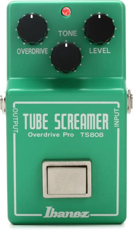 Ibanez TS808 Original Tube Screamer Overdrive Pedal | Sweetwater