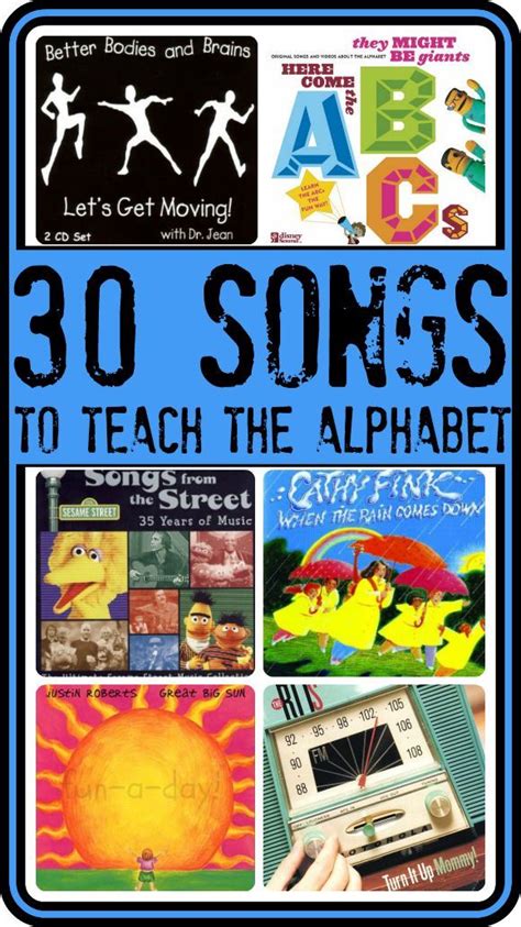 30 Fun Alphabet Songs for Children | Alphabet preschool, Preschool ...