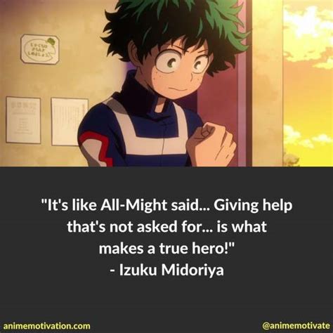 The 34 Most Powerful Quotes From My Hero Academia