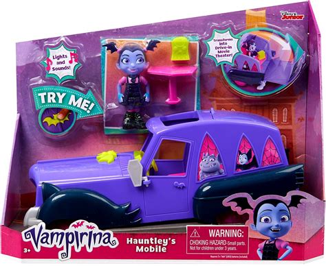 Disney Junior Vampirina Hauntleys Mobile Figure Vehicle Just Play - ToyWiz