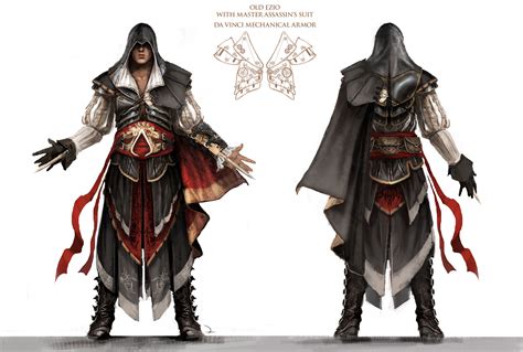 Ezio's Armor of Altair | Assassins creed artwork, Assassins creed art ...