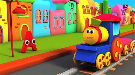 밥기차알파벳모험 | 아이들을위한 3D 만화 | 교육적비디오 | Bob the Train | Kids Videos ...