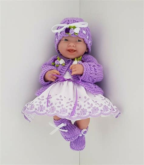 Dolls Clothes for 14 in / 35 cms BERENGUER LA NEWBORN / REBORN pup | eBay in 2020 | Doll clothes ...