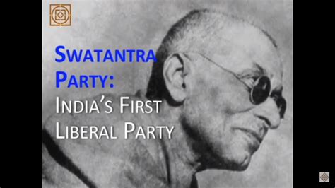 Swatantra Party : India's First Liberal Party - Indian Liberals