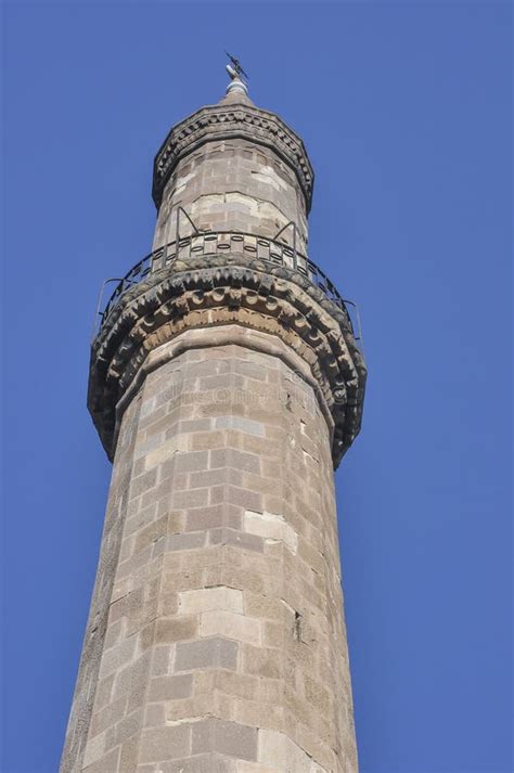 Minaret in Eger, Northern Hungary Stock Image - Image of sightseeing ...