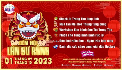 ĐỪNG BỎ LỠ LỊCH MÚA LÂN 2/9 - TRUNG THU SIÊU HOÀNH TRÁNG TẠI HELIO ĐÀ ...