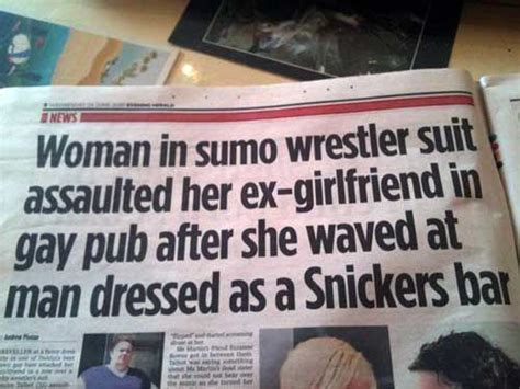 Possibly the best news headline ever. Funny Headlines, Newspaper Headlines, Funny Photos, Funny ...