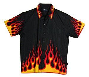 Flames Shirt Mens Shirt - review, compare prices, buy online