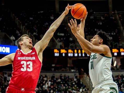 See photos from Michigan State’s basketball game against Wisconsin - mlive.com