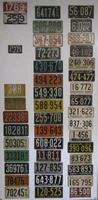 Missouri License Plate History