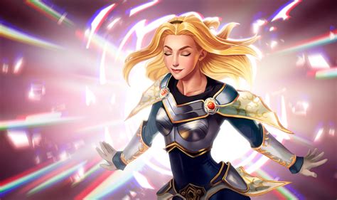 ArtStation - Lux fanart (League of Legends)