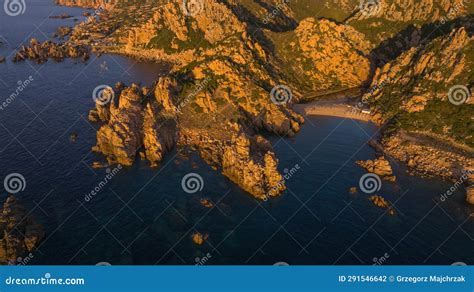 Li Cossi Beach in Sardinia Coast. Stock Photo - Image of sardinia ...