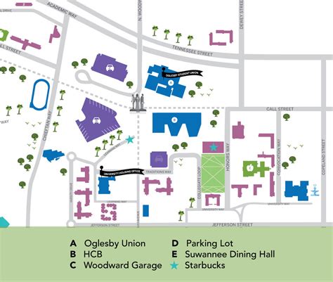 Fsu Campus Map