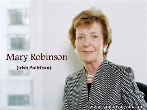 Mary Robinson Biography - Birth date, Achievements, Career, Family, Awards | SamanyaGyan