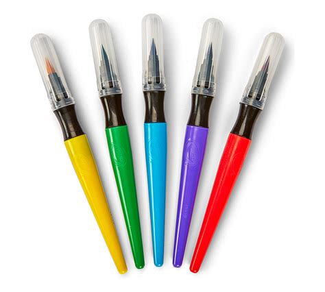 Paint Brush Pens, Classic 5 ct. - Crayola