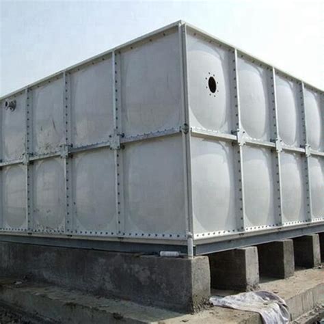 50000 liters square sectional potable FRP GRP water storage tank price ...