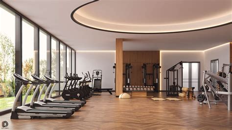 Luxury Gym Design - Project - Evermotion