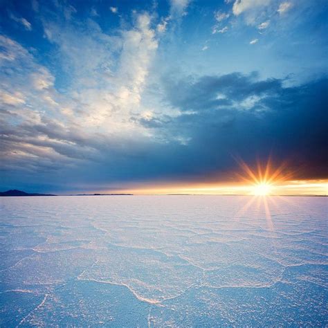 Bonneville Salt Flats at sunrise. Photo by megascapes | Beautiful landscapes, Wonders of the ...