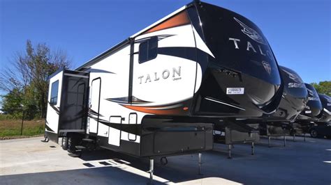 2018 Jayco Talon 413T Toy Hauler 5th Wheel - YouTube