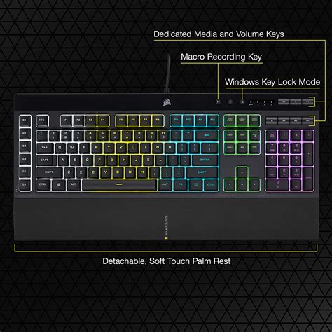 CORSAIR K55 RGB Pro Gaming Keyboard - Mr.IT Computer