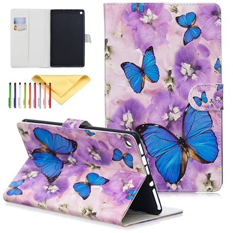 For Amazon Kindle Fire HD 10 9th Gen 2019 Slim Tablet Case Flip PU ...